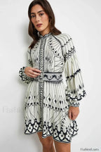 Pernilla Elegant Short Dress S / White