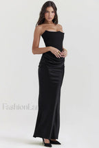 Persephone Off Stylish Shoulder Bustier Dress
