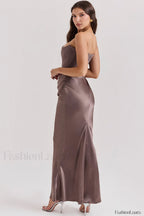 Persephone Off Stylish Shoulder Bustier Dress