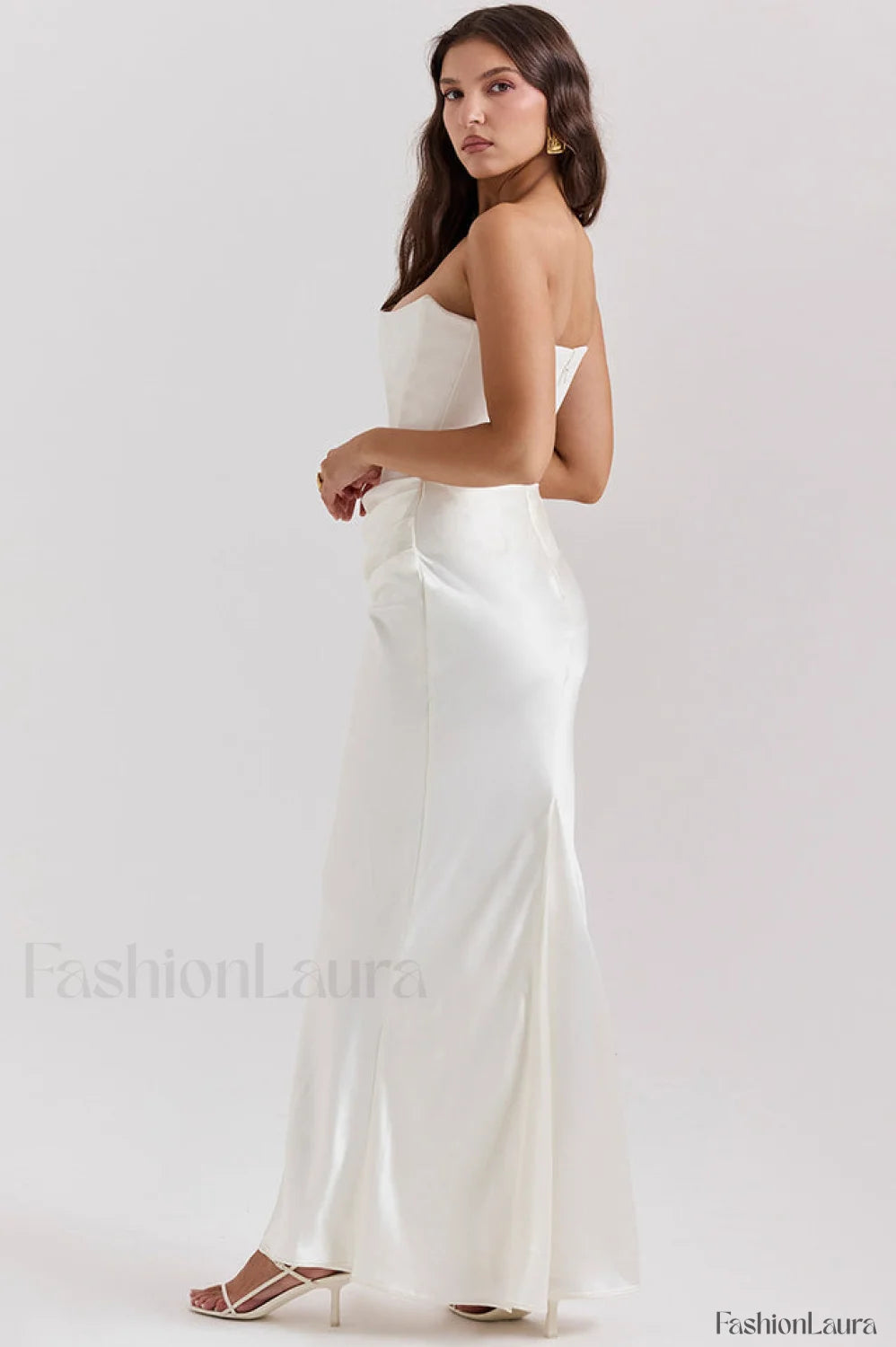 Persephone Off Stylish Shoulder Bustier Dress