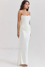 Persephone Off Stylish Shoulder Bustier Dress