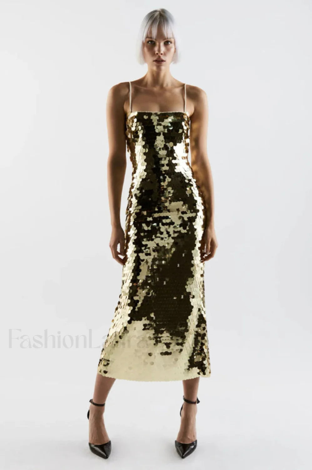 Phoenix Sequin Stylish Slip Dress