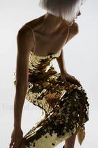Phoenix Sequin Stylish Slip Dress