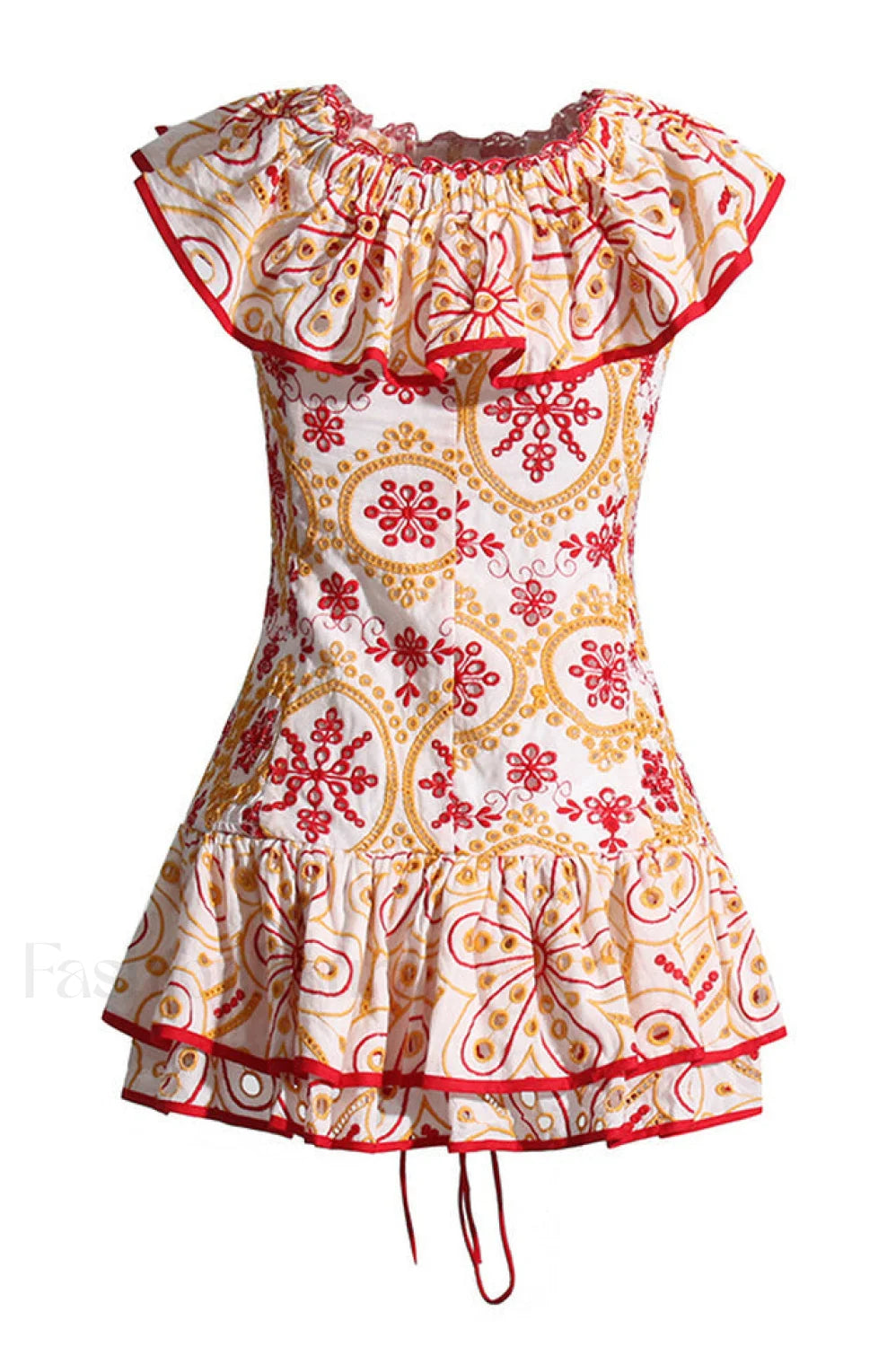 Pia Elegant Short Dress