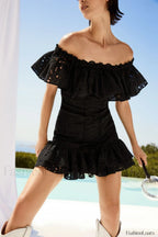 Pia Elegant Short Dress