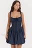 Pietra Corset Stylish Mini Dress XS / French Navy