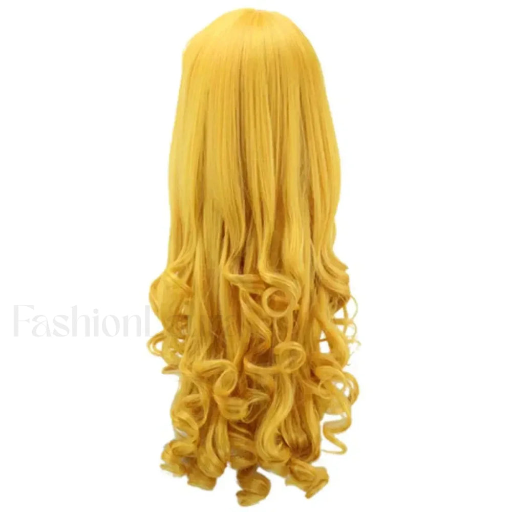 Pink Party Kid Elegant Spring Princess Sleeping Beauty Birthday Autumn Cosplay Aurora Costume 2Y Tag 100 / Aurora Wig