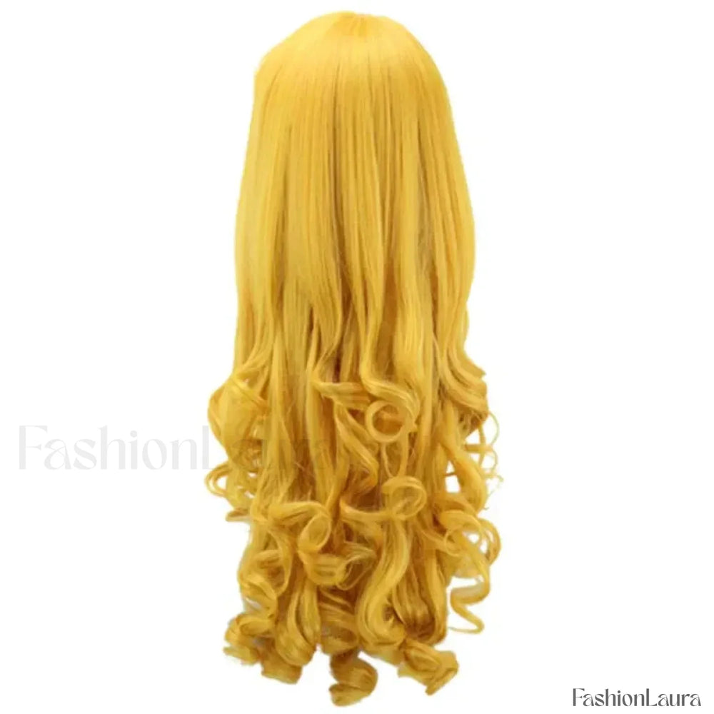 Pink Party Kid Elegant Spring Princess Sleeping Beauty Birthday Autumn Cosplay Aurora Costume 2Y Tag 100 / Aurora Wig