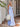 Pinstripe Shirred Backless Long Cami Dress Secondary image