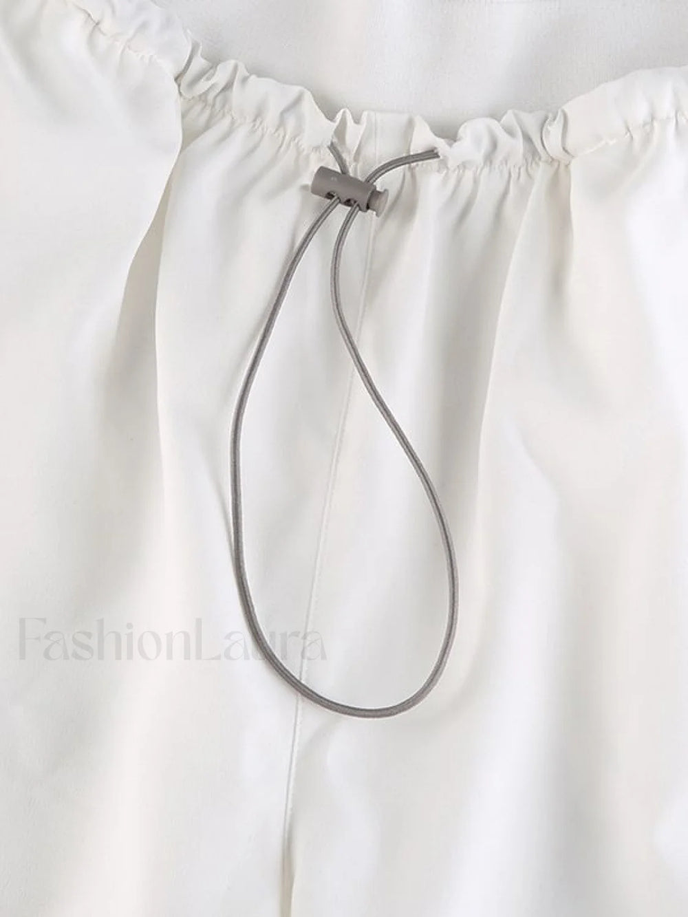 Pintuck Detail Straight Leg Pants Straight Leg Pants