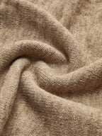 Plain Turtleneck Knit Pants Set Pant Sets