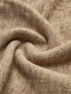 Plain Turtleneck Knit Pants Set Pant Sets