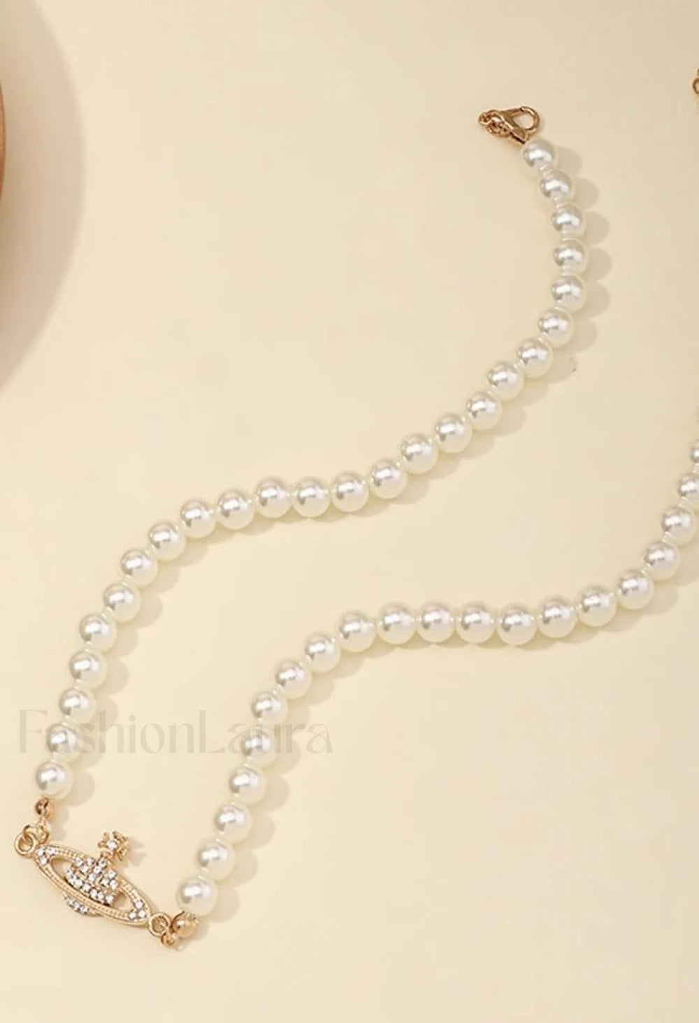 Planet Pearl Necklace Necklaces