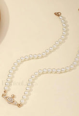 Planet Pearl Necklace Necklaces