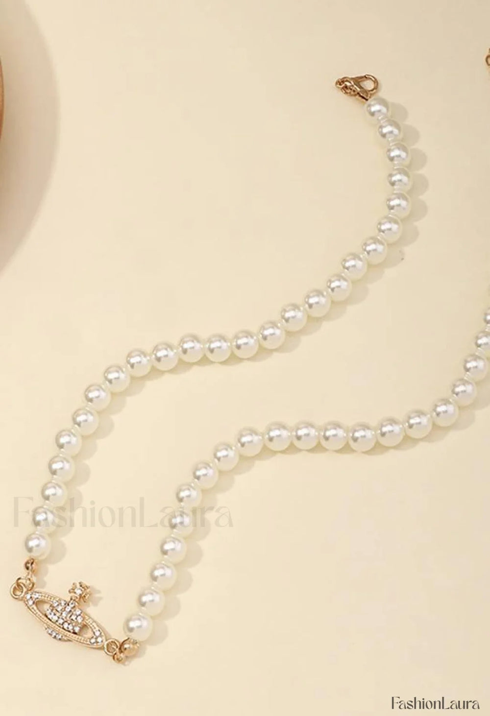 Planet Pearl Necklace Necklaces