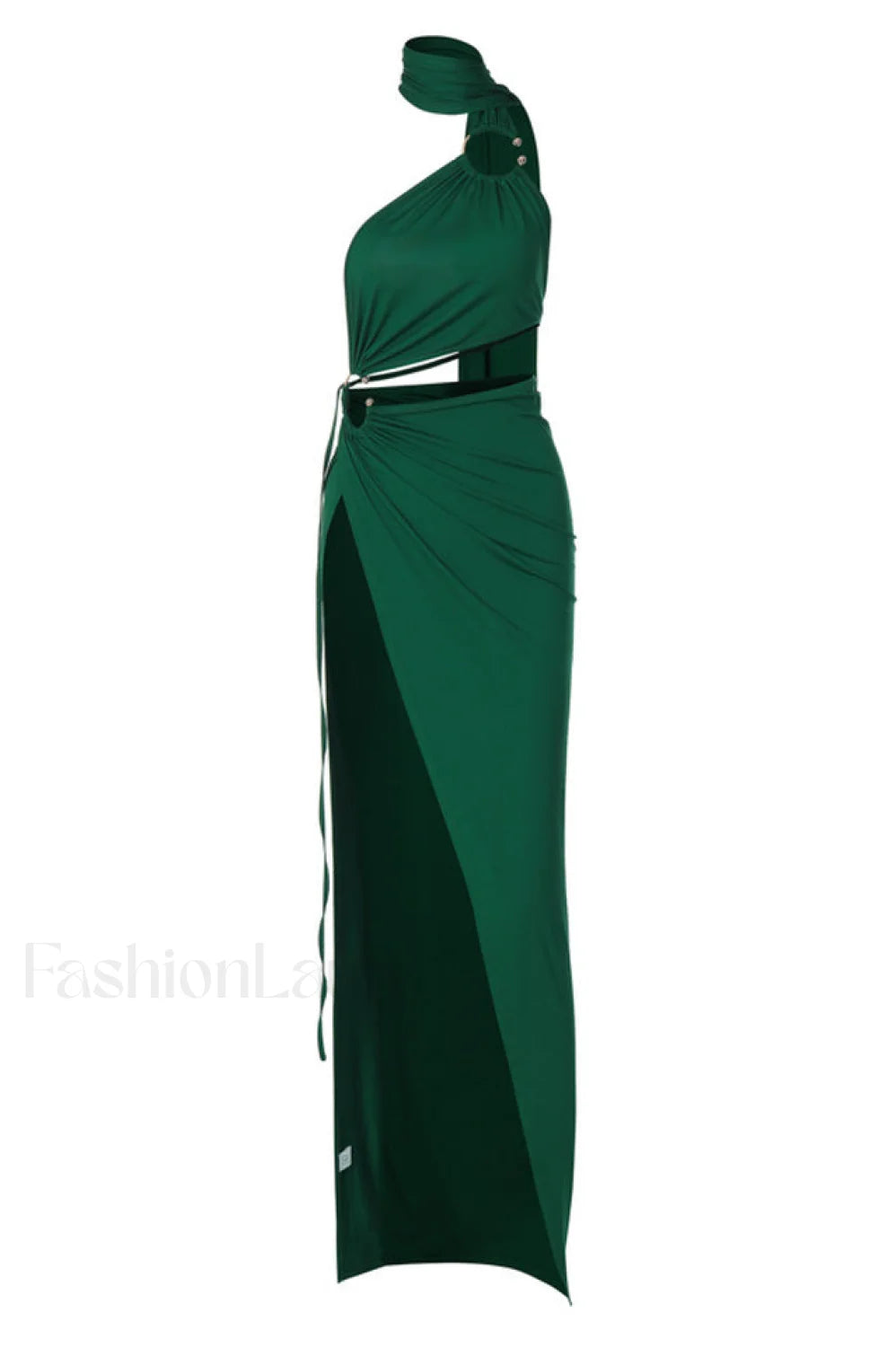 Pooh Who Asymmetrical Stylish Cut Out Dress