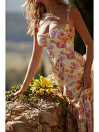Print Bodycon Floral Dress