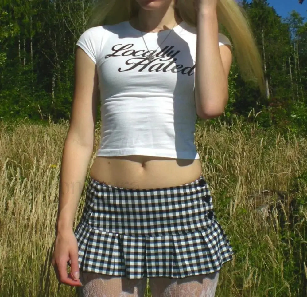 Puffball Zip Up Bubble Skirt WHITE / S