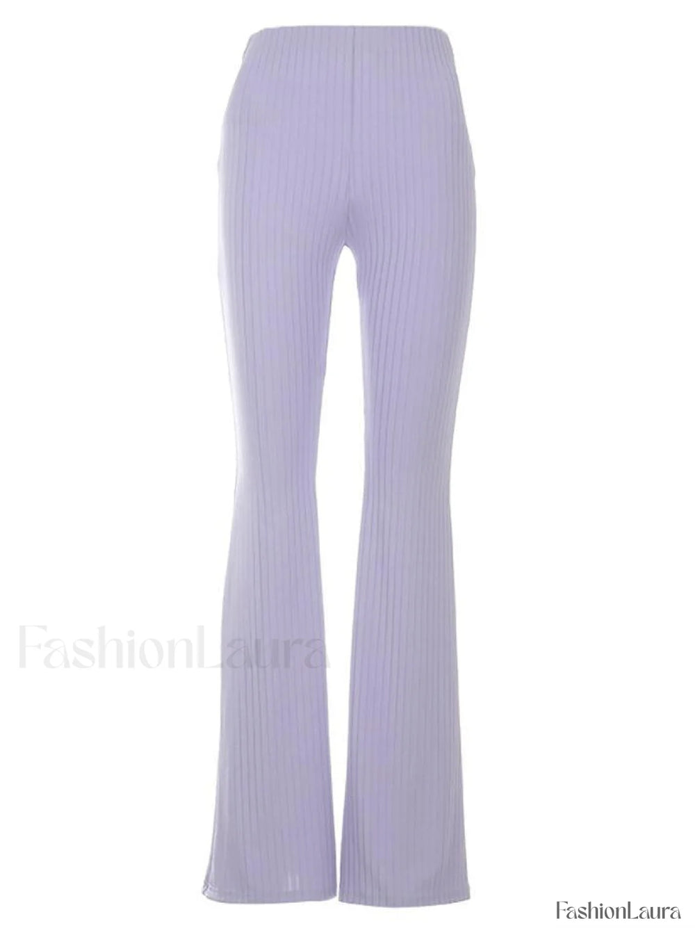 Pure Color Wide Leg Flare Pants Pants