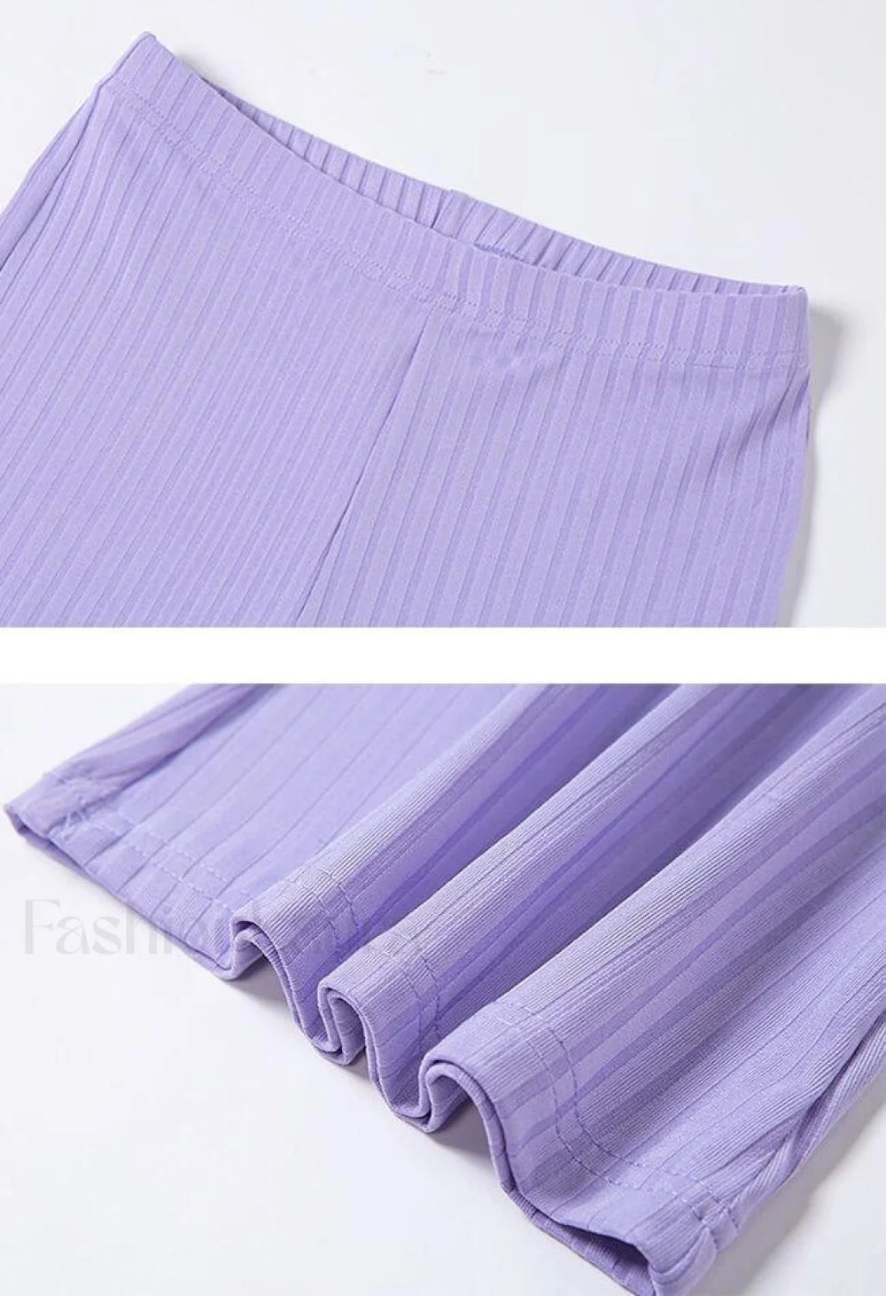 Pure Color Wide Leg Flare Pants Pants