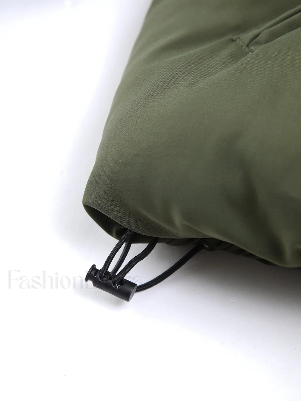 Quilted Puffer Stand Trendy Collar Crop Coat Winter Coats