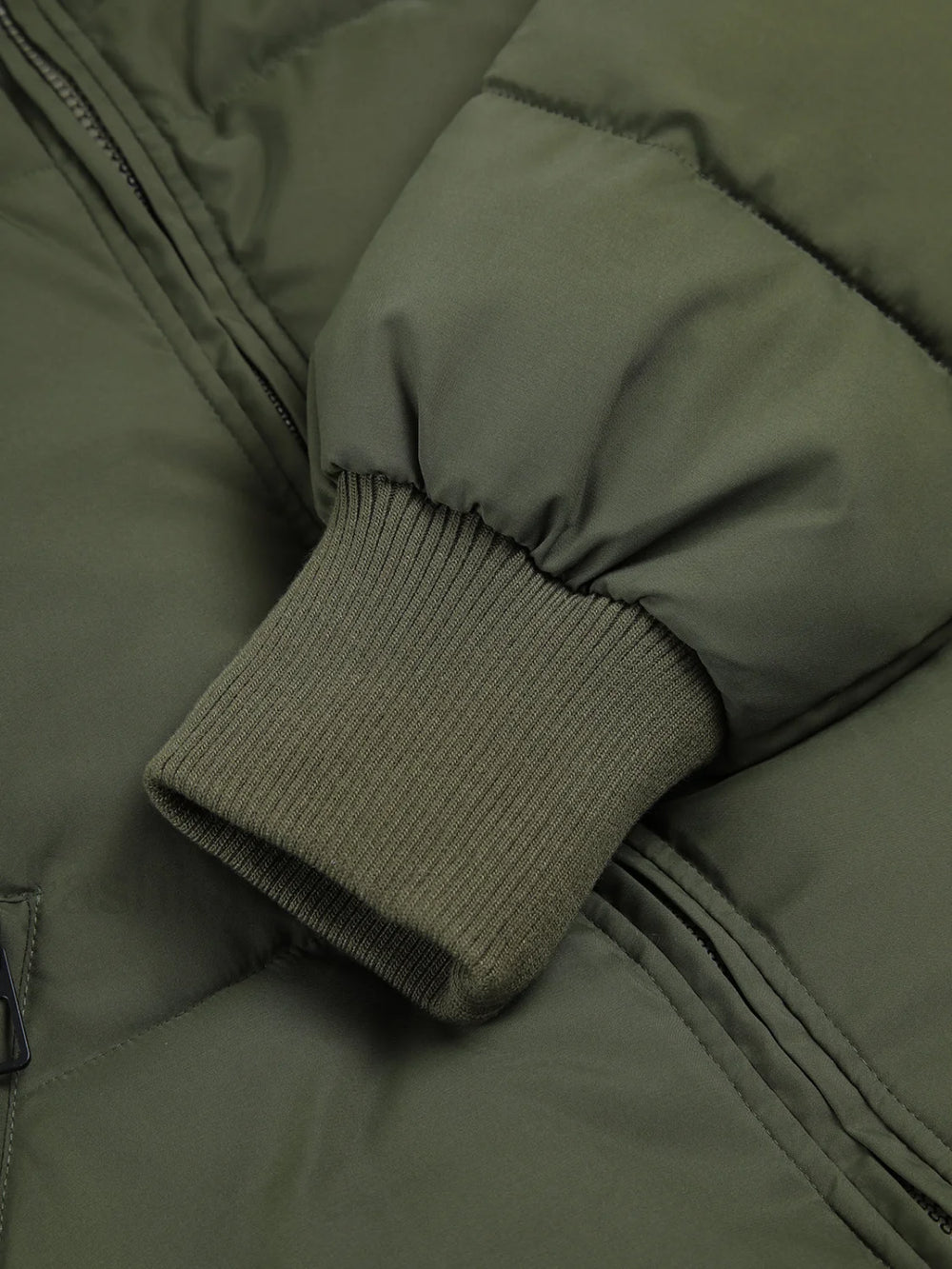 Quilted Puffer Stand Trendy Collar Crop Coat Winter Coats