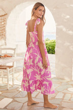 Quinny Elegant Midi Dress