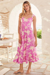 Quinny Elegant Midi Dress S / Ibiza