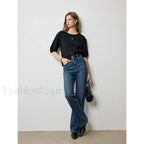 Raglan Half Sleeve Pullover T Shirt