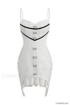 Ready To Stylish Party Mini Dress XS / White