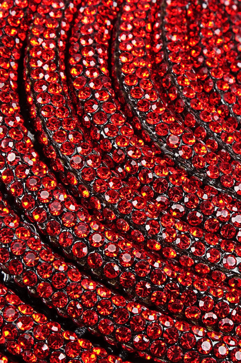 Red Crystal Stylish Heart Dress