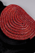 Red Crystal Stylish Heart Dress