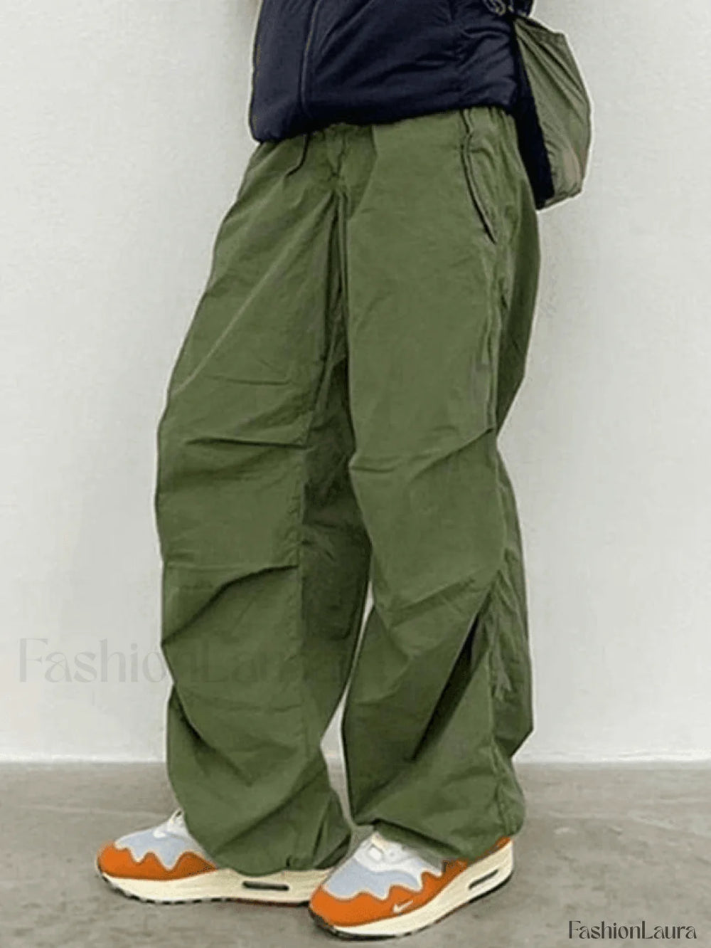 Relaxed Low Waist Cargo Pants Pants