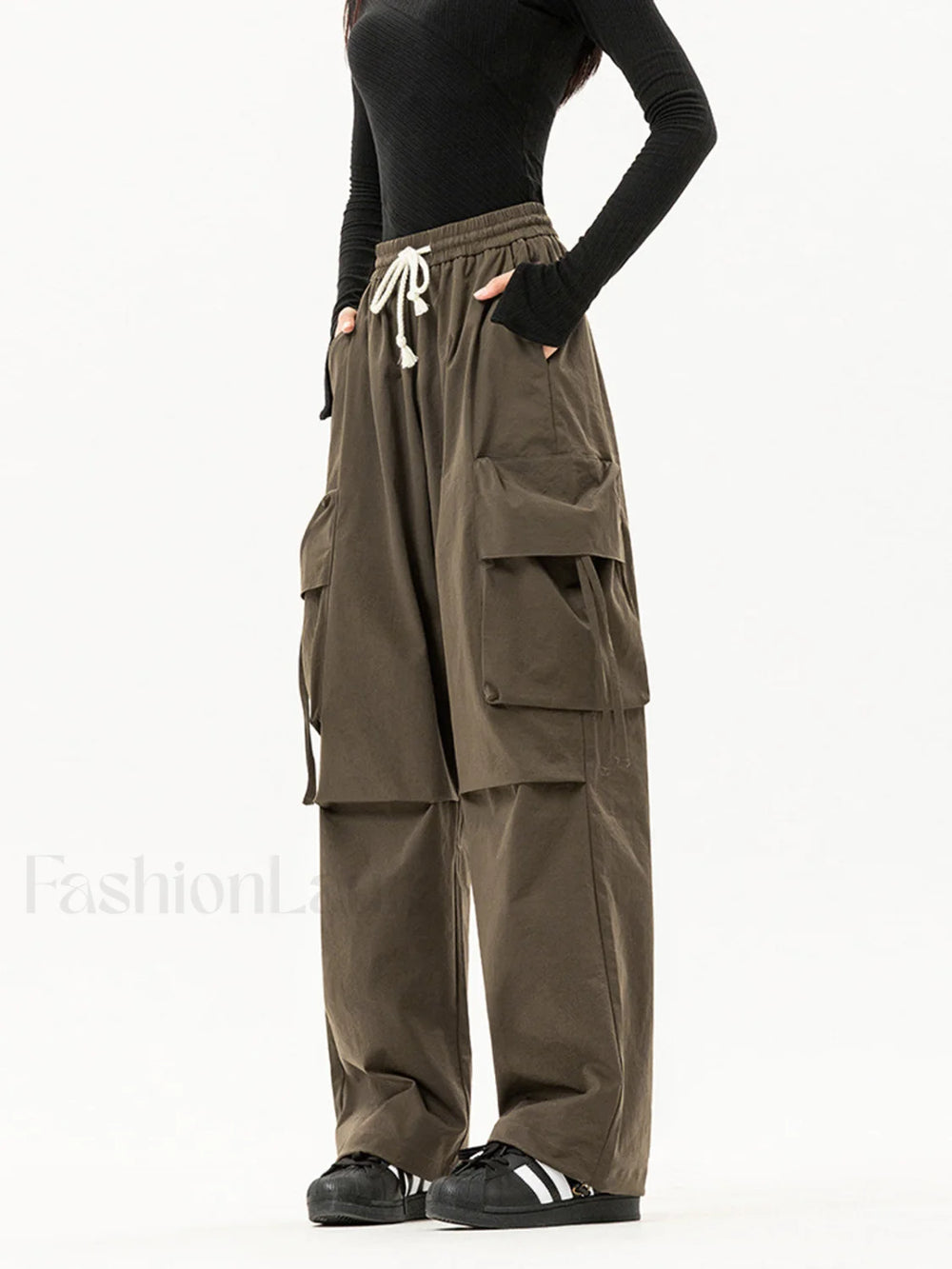 Release Me Graceful Pockets Cargo Pants Pants