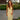 Retro Yellow Sleeveless Floral Print Maxi Floral Dress Secondary image