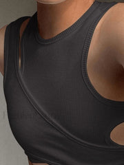 Ribbed Crop Tank Top Set Tops&Tees