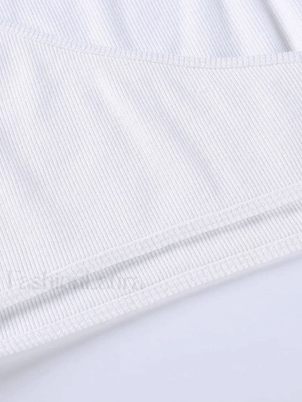 Ribbed Crop Tank Top Set Tops&Tees