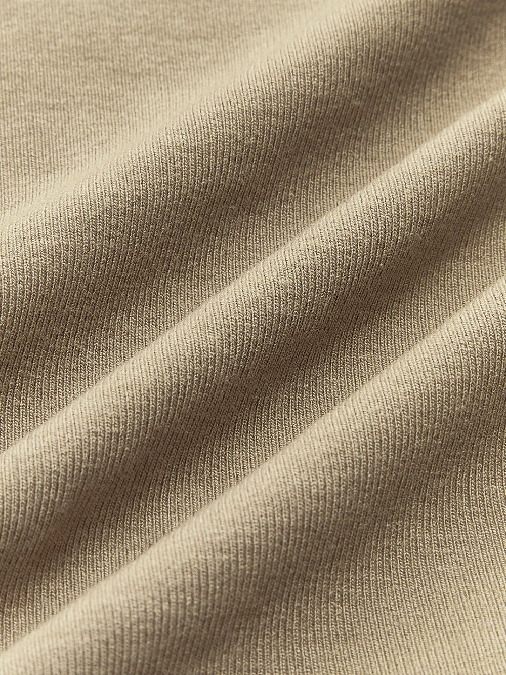 Ribbed Knit Long Sleeve Asymmetric Shirt T Shirts