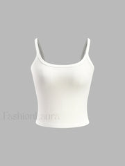 Ribbed Leisure Cami Top Tank Tops & Camis