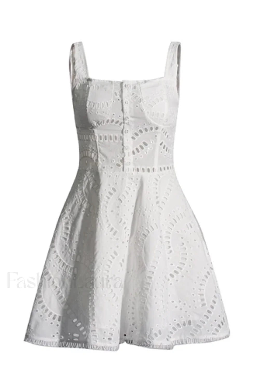 Ricka Elegant Short Dress S / White