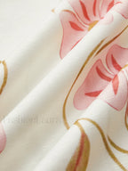 Romantic Print Sleeveless Short Dress Dresses