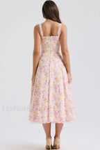 Rosalee Print Stylish Cotton Sundress