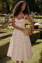Rosalee Print Stylish Cotton Sundress