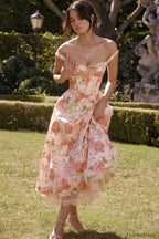 Rosalee Print Stylish Cotton Sundress