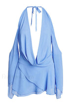 Rosanna Elegant Mini Dress XS / Blue