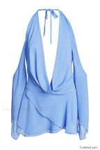 Rosanna Elegant Mini Dress XS / Blue