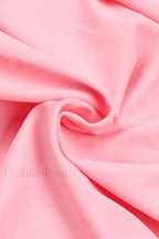 Rose appliqu茅 Ruched Stylish Jersey Minidress