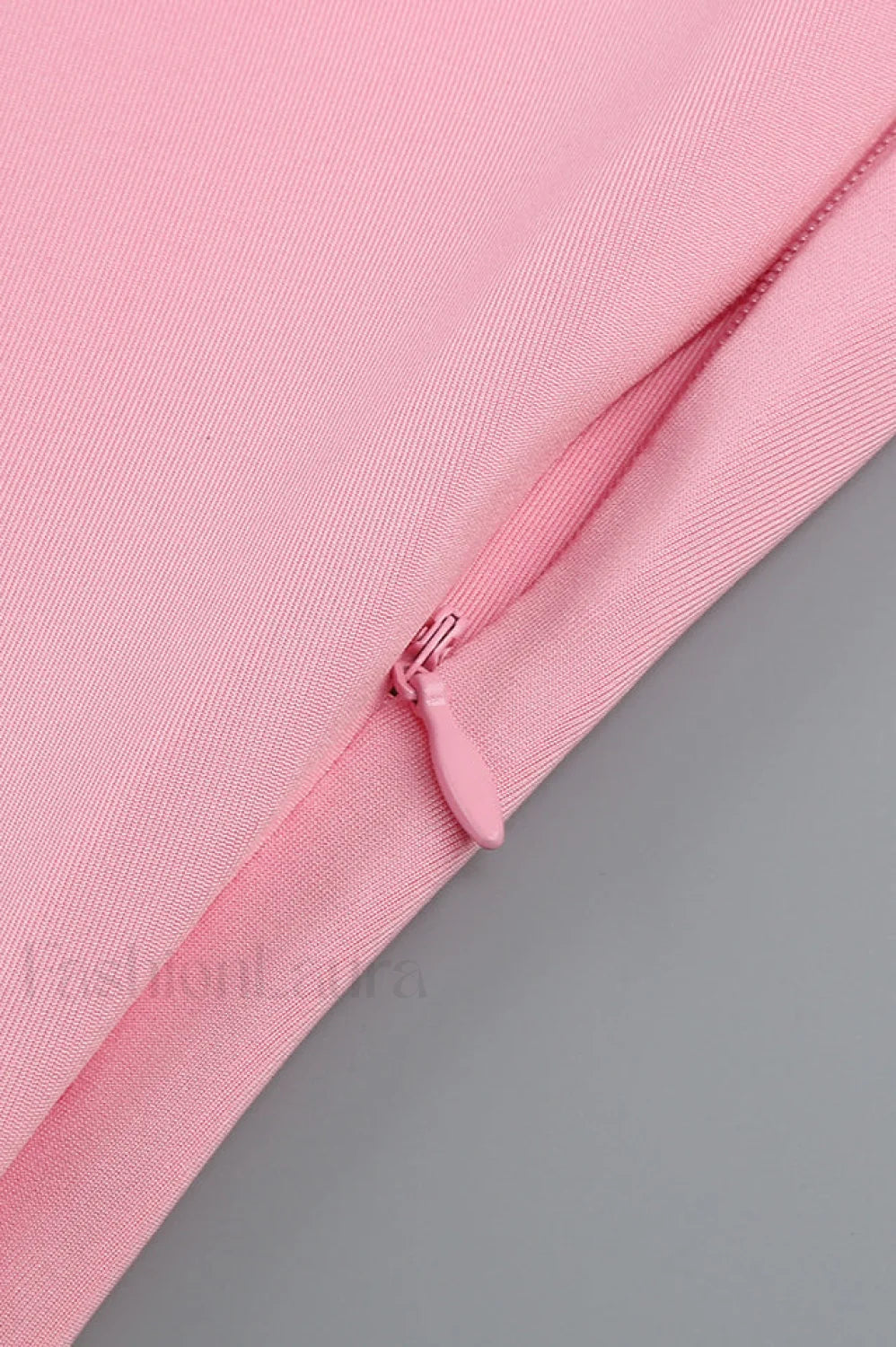 Rose Detail Ruffled Stylish Mini Dress