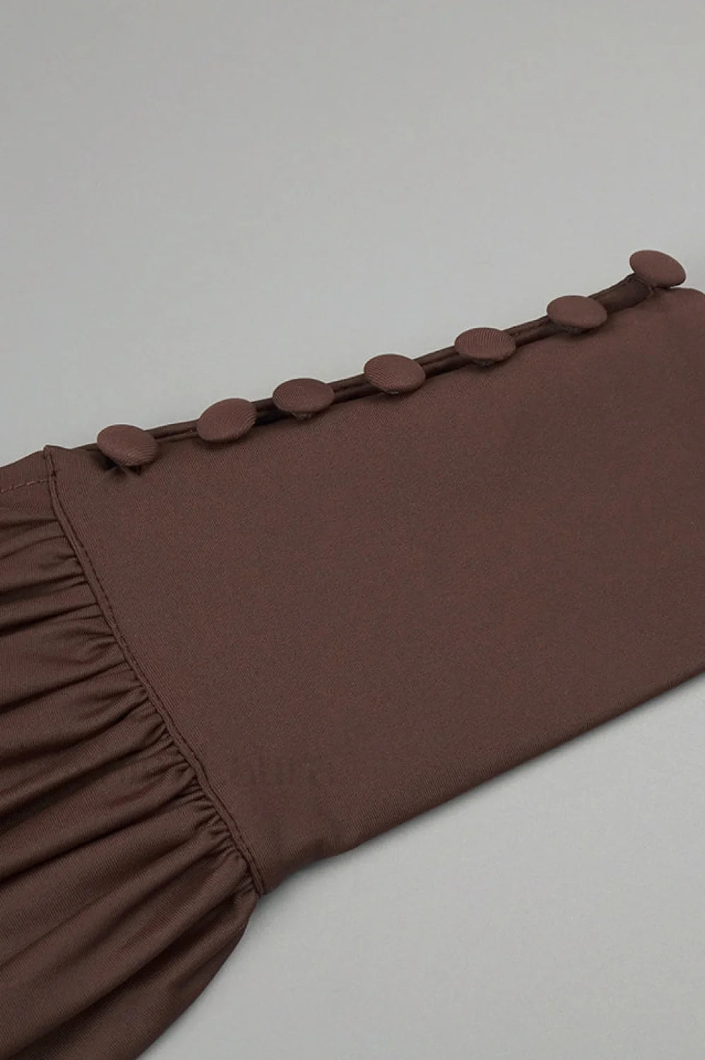 Rosey Tan Maxi Charming Dress With Waist Belt