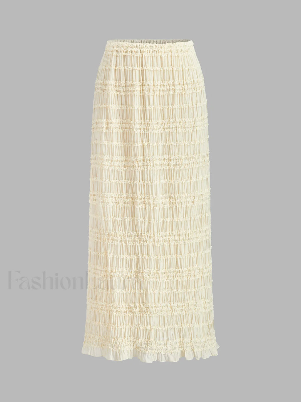 Ruffled Crop Top Skirt Set Skirt Sets